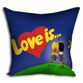 Подушка 40x40 Love is... - зображення 1