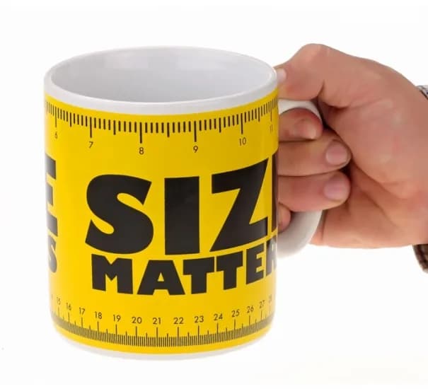 Чашка гігант Size matters