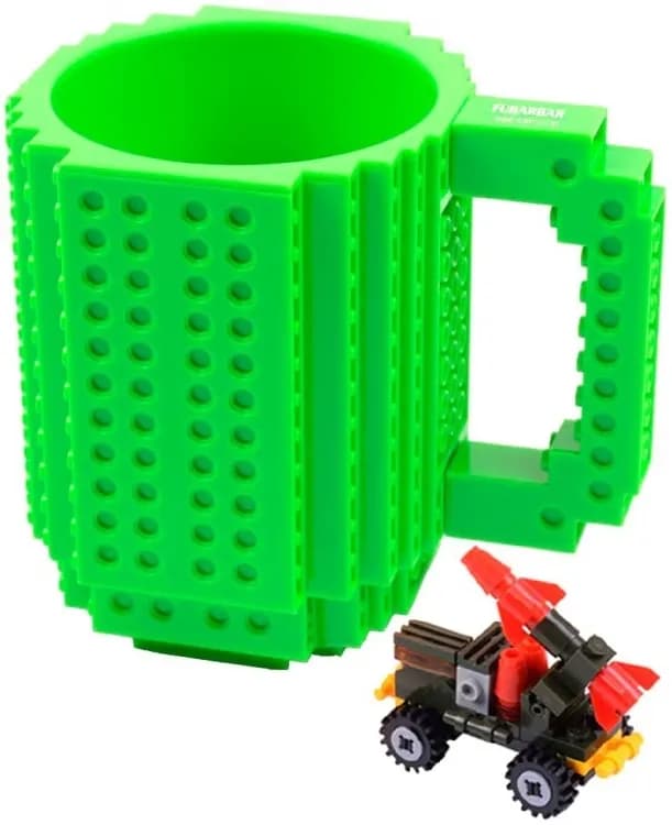 Кружка Lego брендова 350мл Green - зображення 1