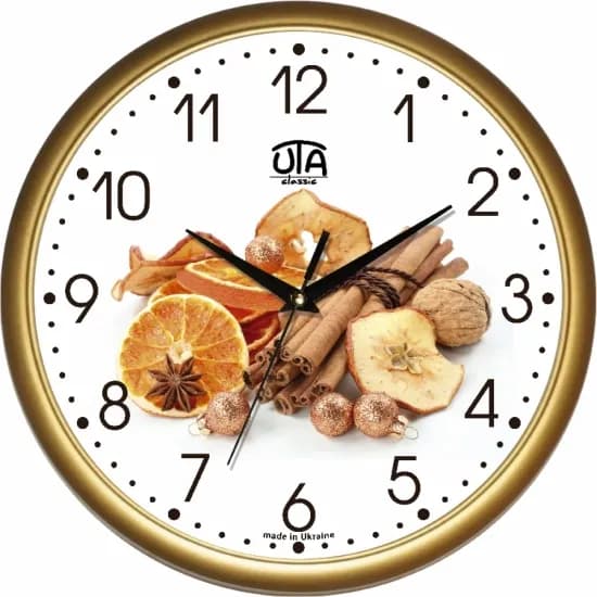 Настенные Часы Сlassic Кофе, Корица и Кориандр - зображення 1