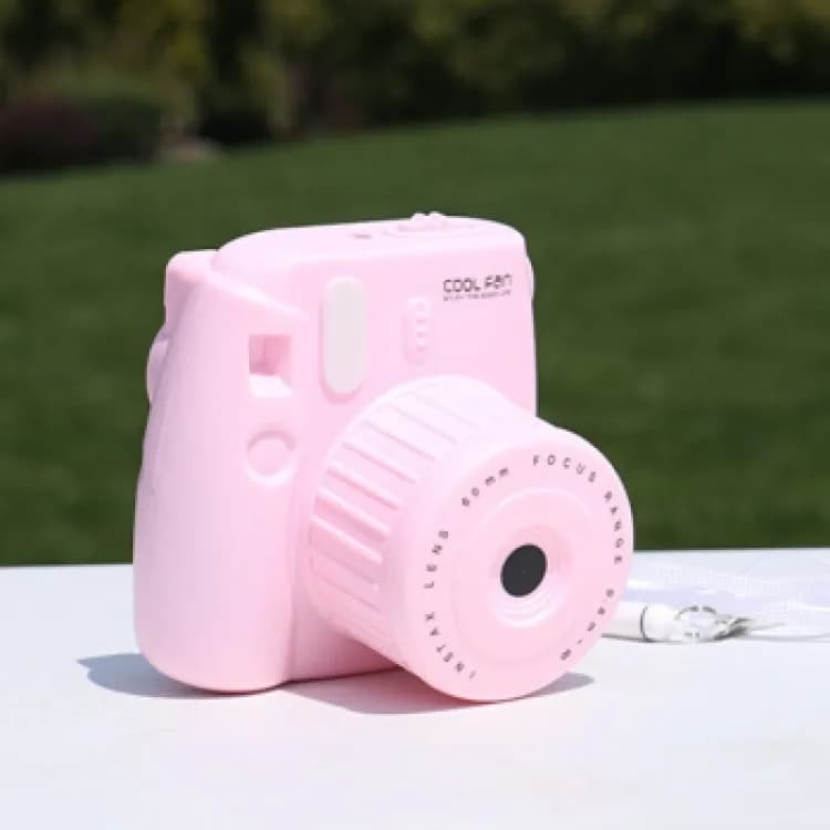 Портативний вентилятор для ноутбука у вигляді фотоапарата Pink - зображення 1