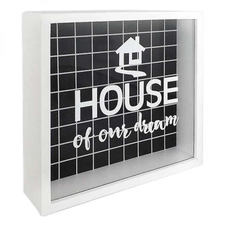 Деревяна скарбничка для грошей House of our dream - зображення 1
