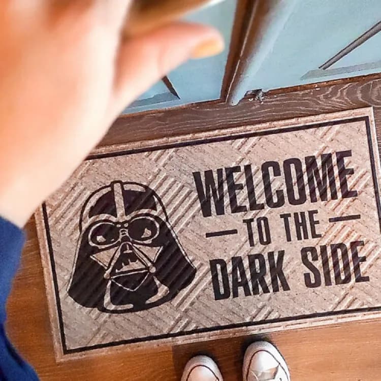 Дверний килимок Welcome to the dark side - зображення 1