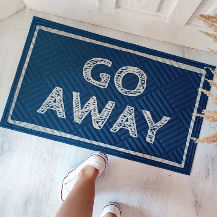 Дверний килимок Go away - зображення 1