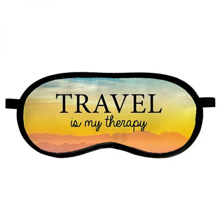 Маска для сну Travel is my therapy - зображення 1