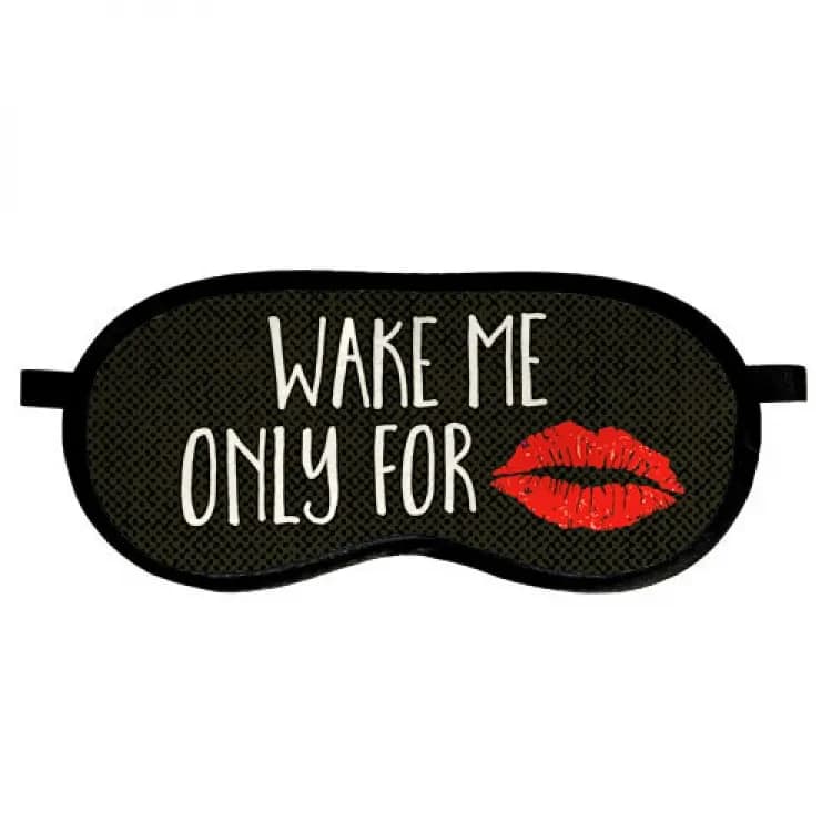 Маска для сну Wake me only for kiss - зображення 1