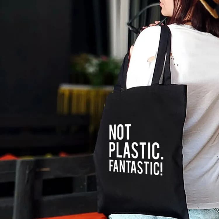 Еко сумка Fantastik, not plastik - зображення 1