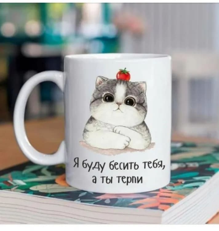 Кружка Я буду дратувати тебе, а ти терпи - зображення 1