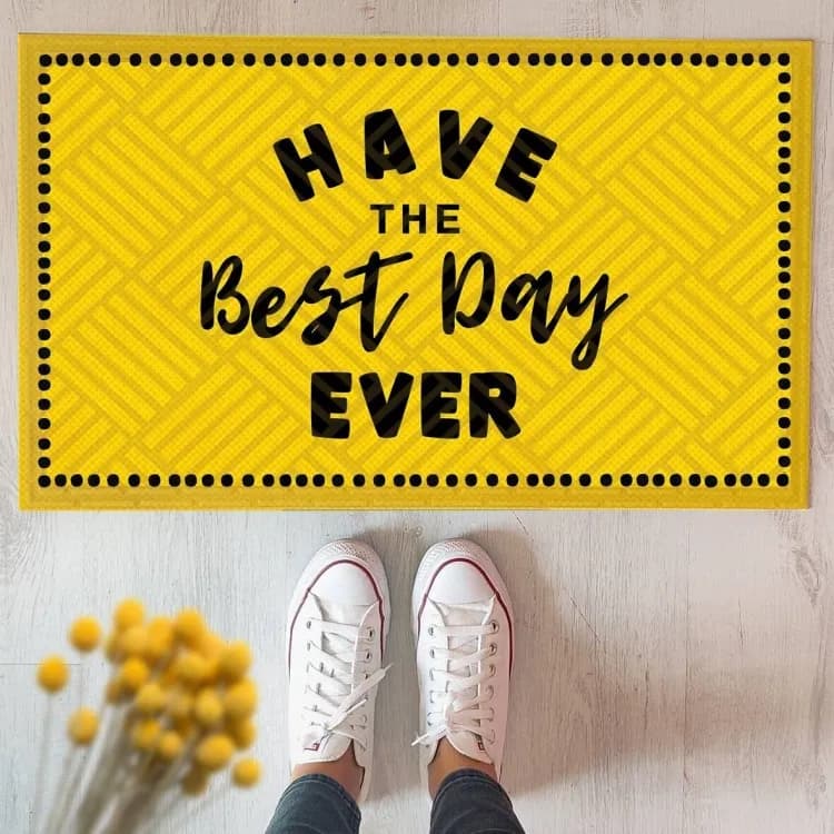 Дверний килимок Best day - зображення 1