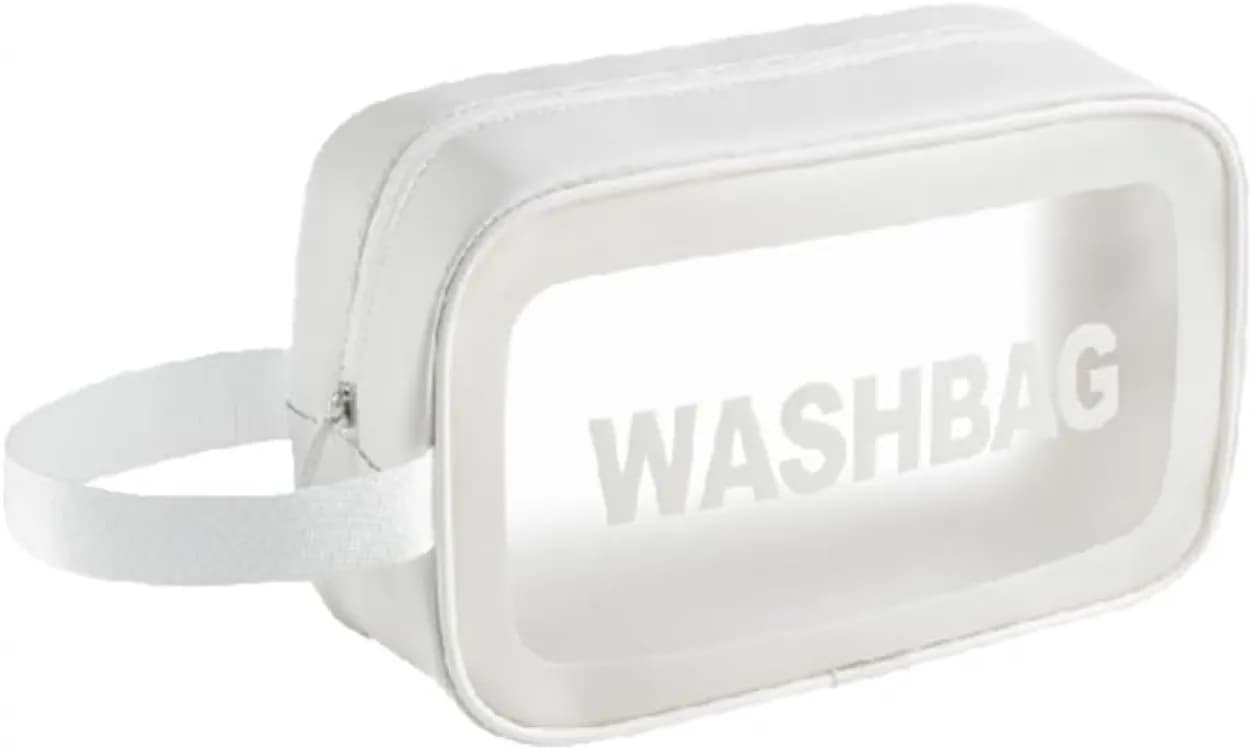 Прозора сумка-косметичка Washbag White 20см