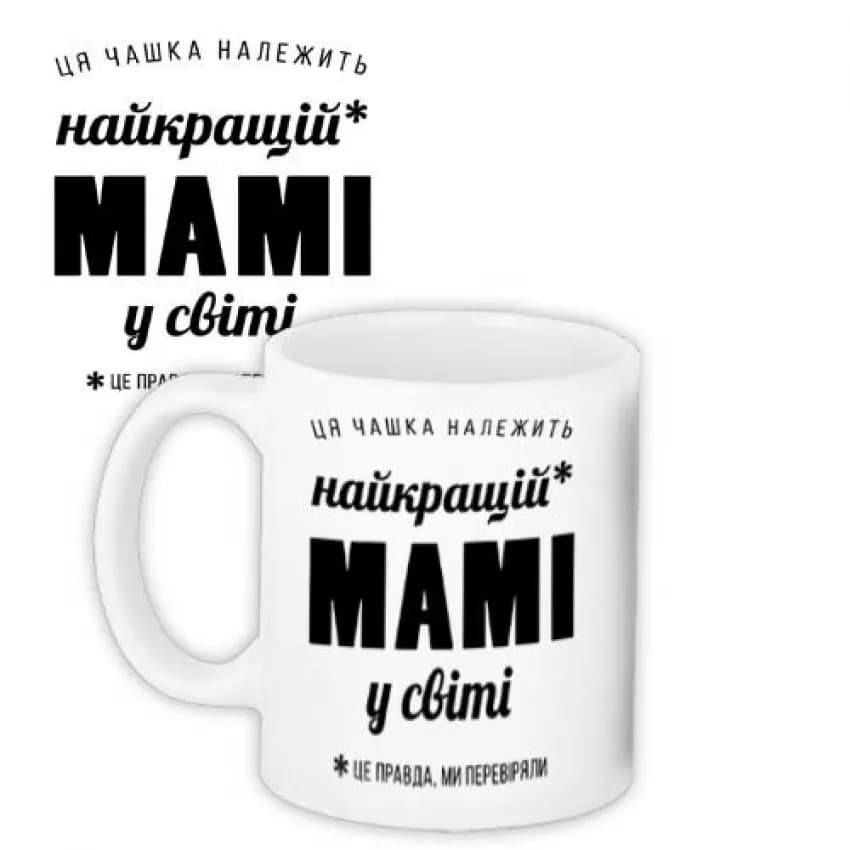 Чашка Найкращій мамі у світі