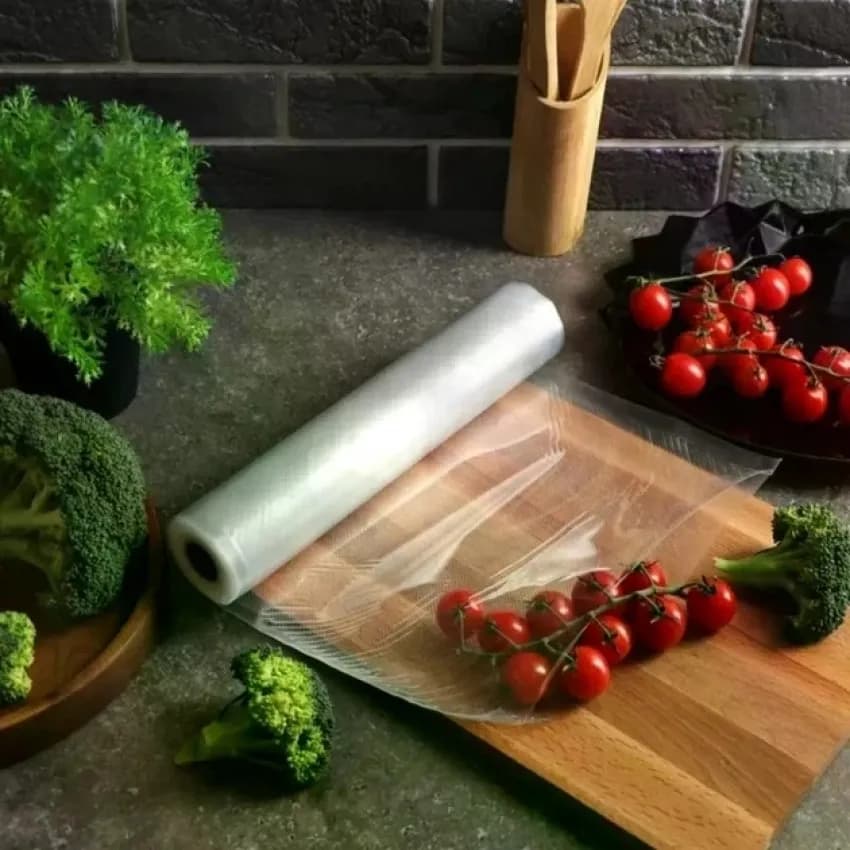 Вакуумні пакети у рулоні шириною 20см для вакууматора 5м довжина - зображення 1